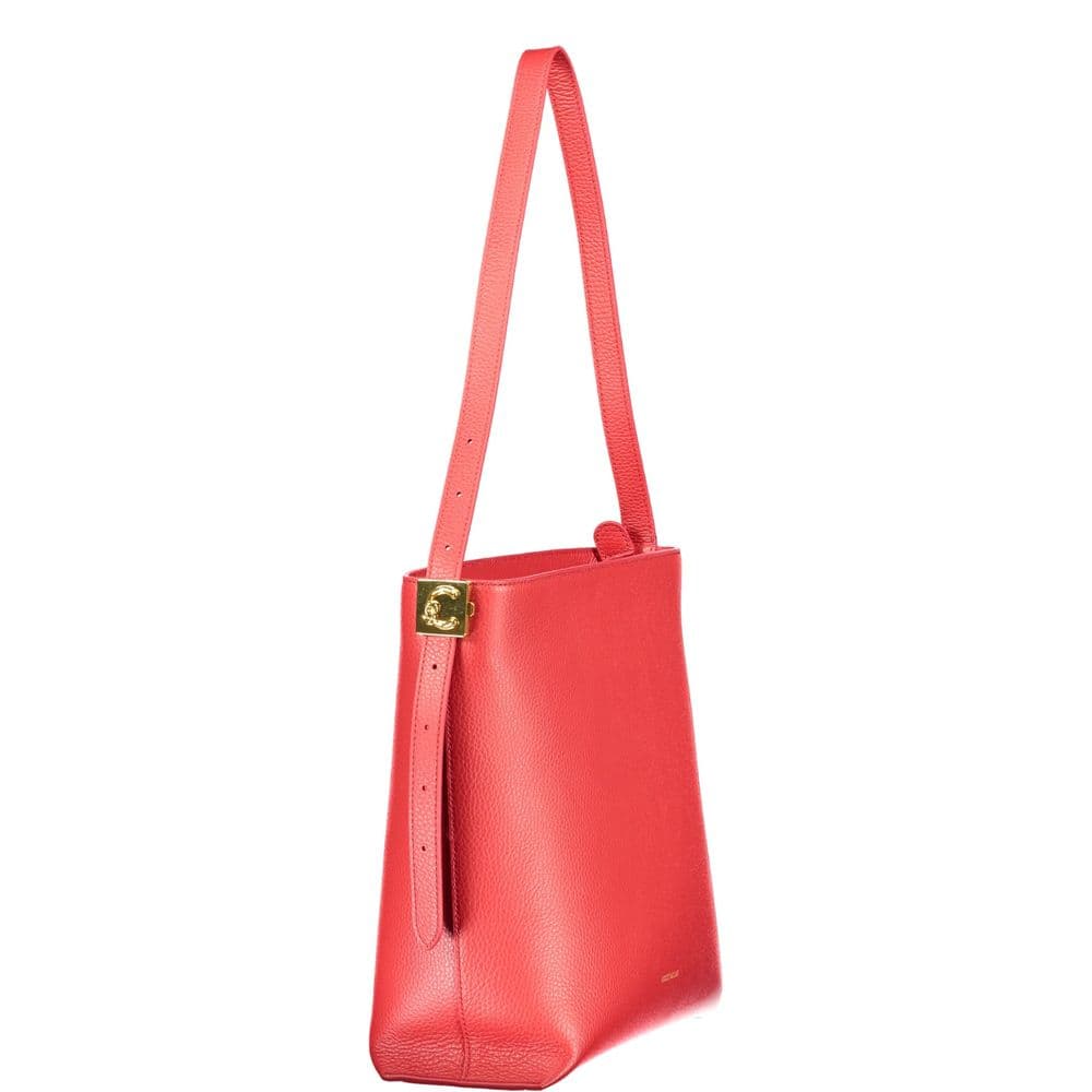 Coccinelle Rosso Leather Woman Handbag - 3