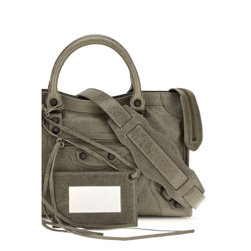 Balenciaga Bicolor Lamb Ovis Aries Aries Handbag - 4