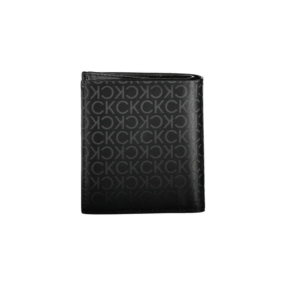 Calvin Klein Black Polyurethane Men Wallet - 2