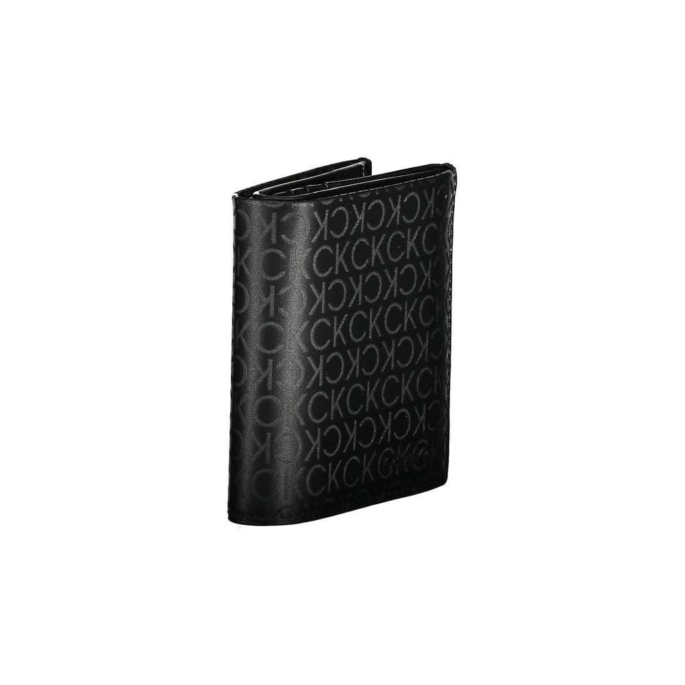 Calvin Klein Black Polyurethane Men Wallet - 3
