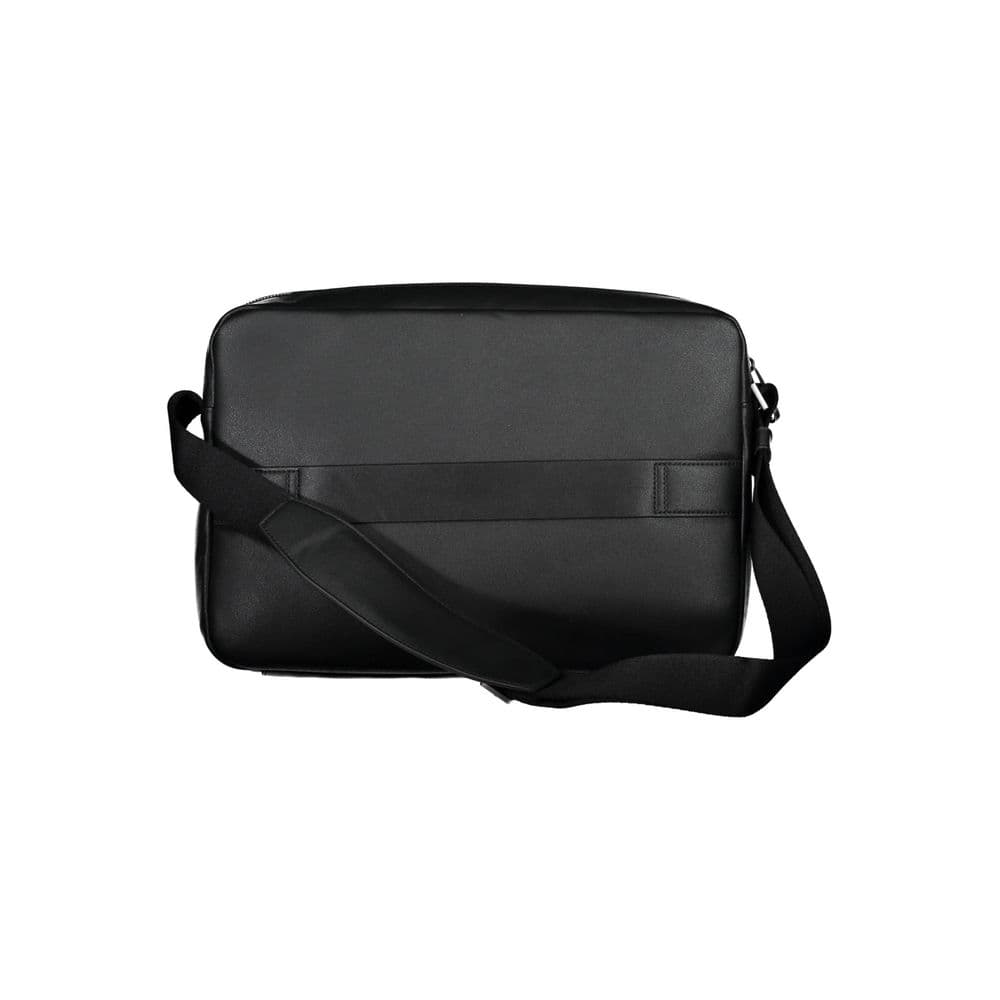 Calvin Klein Nero Recycled Polyester Men Briefcase - 2