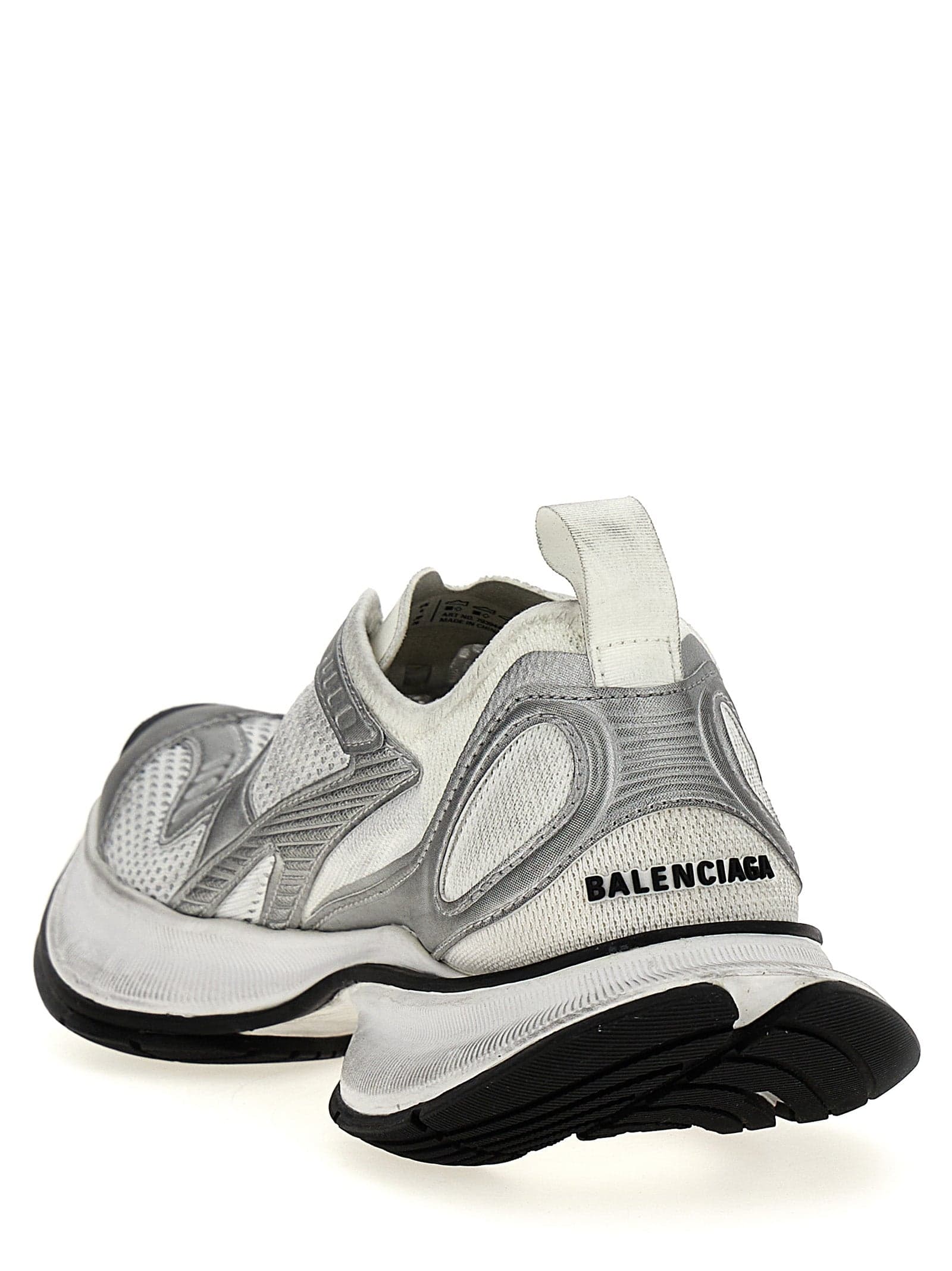 Balenciaga Gray Polyester Athletic Sneakers - 3