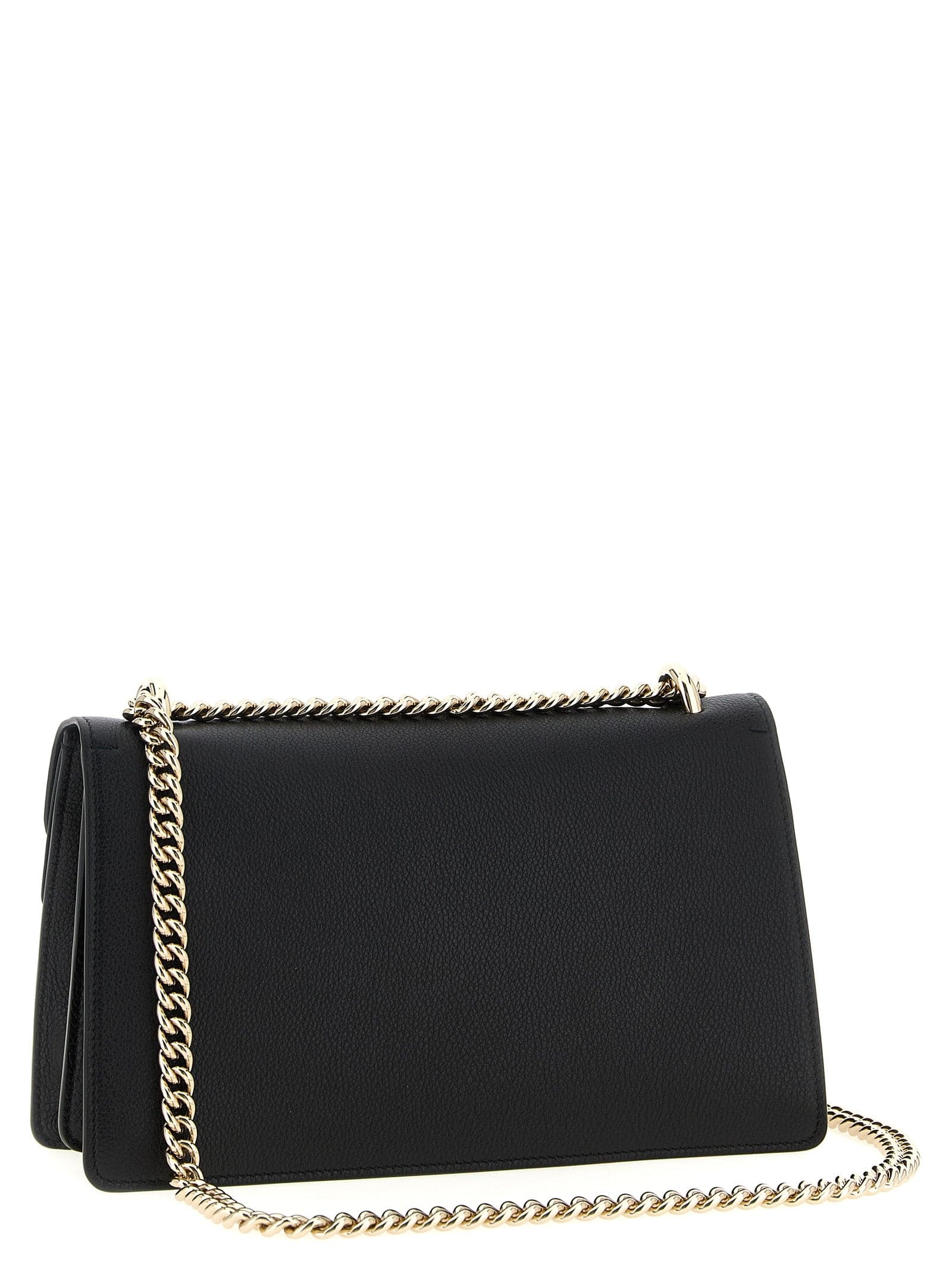 Gucci Black Calfskin Shoulder Bag - 2