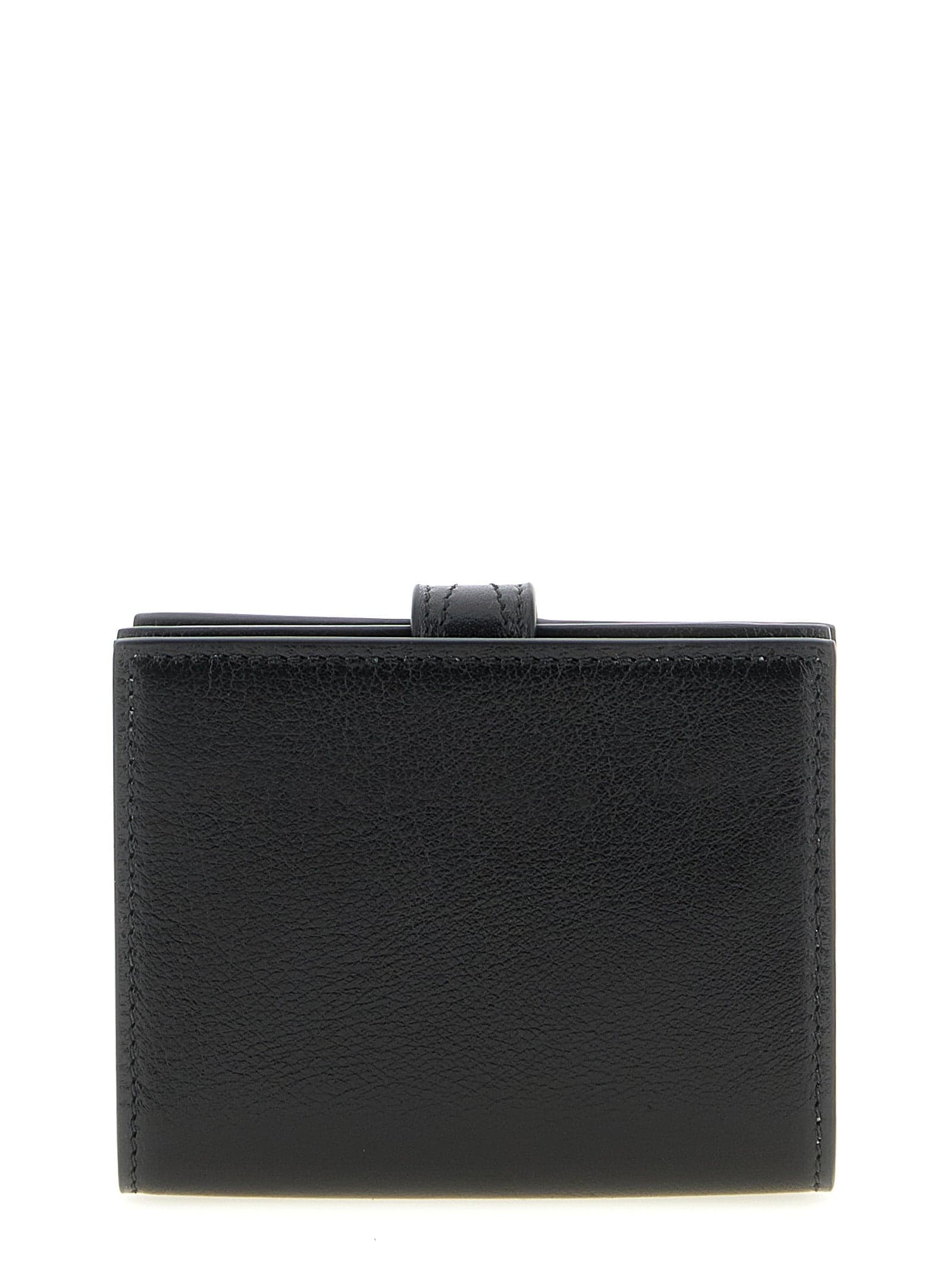 Chloé Black Buffalo Leather Cardholder - 2