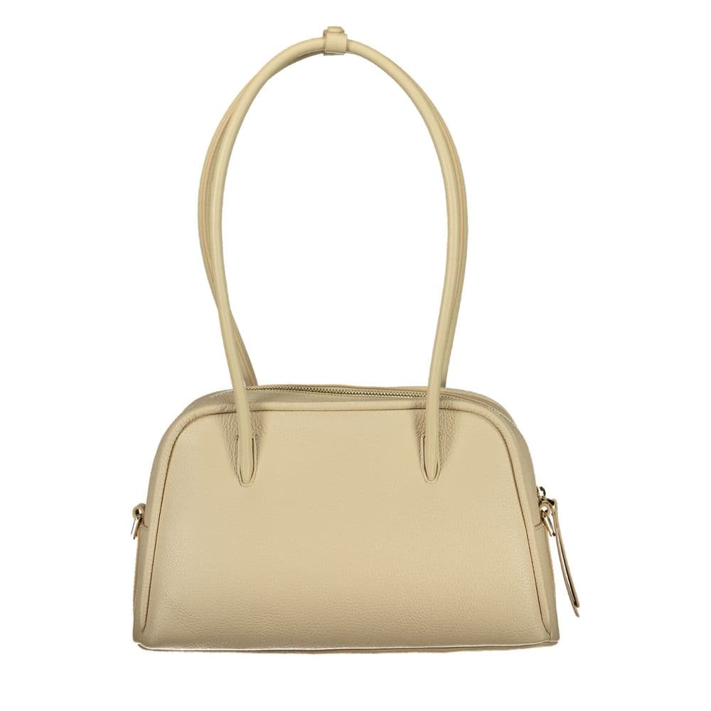 Coccinelle Beige Leather Women Handbag - 2