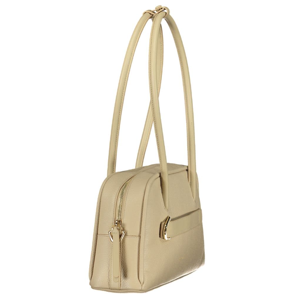 Coccinelle Beige Leather Women Handbag - 3