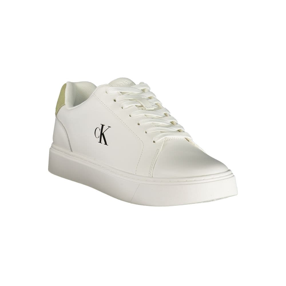 Calvin Klein Bianco Polyurethane Men Sneaker - 2
