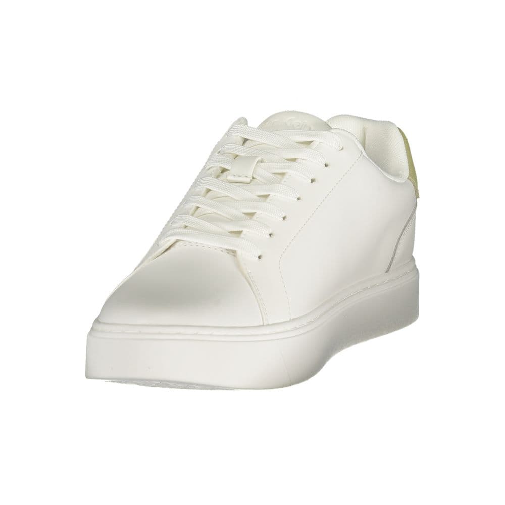 Calvin Klein Bianco Polyurethane Men Sneaker - 3
