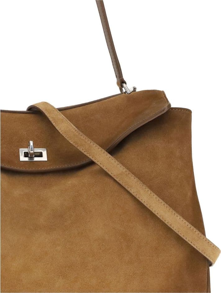 Balenciaga Brown Calf Leather Bos Taurus Shoulder Bag - 4