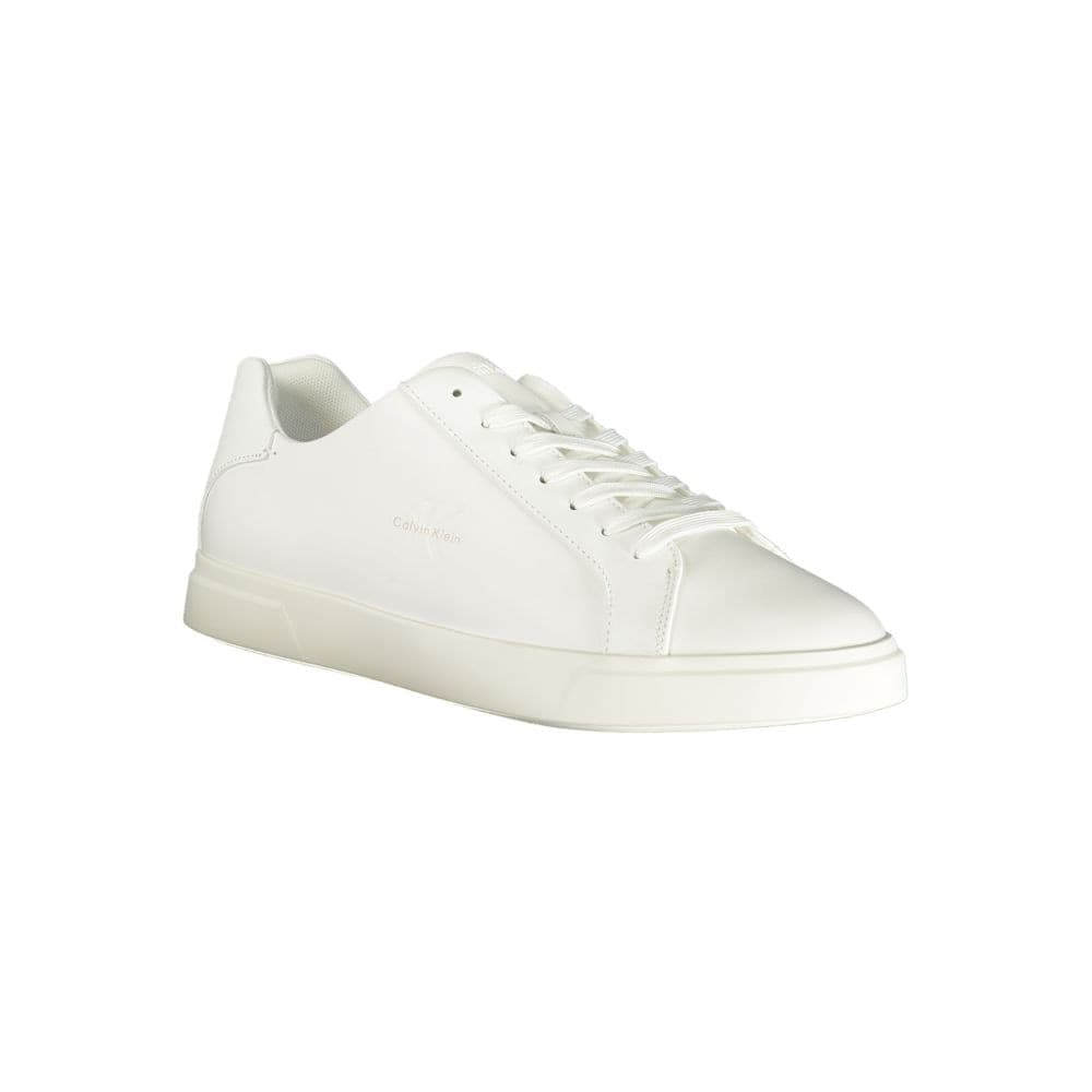 Calvin Klein White Polyurethane Men Sneaker - 2