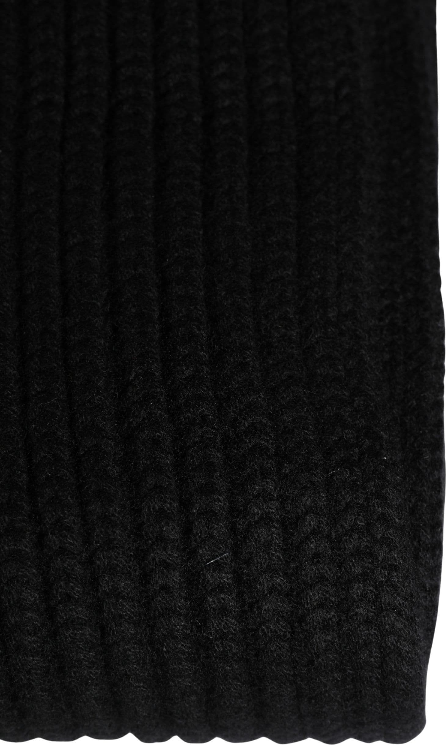 Dolce & Gabbana Black Cashmere Knitted Men Neck Warmer One Size Scarf - 3