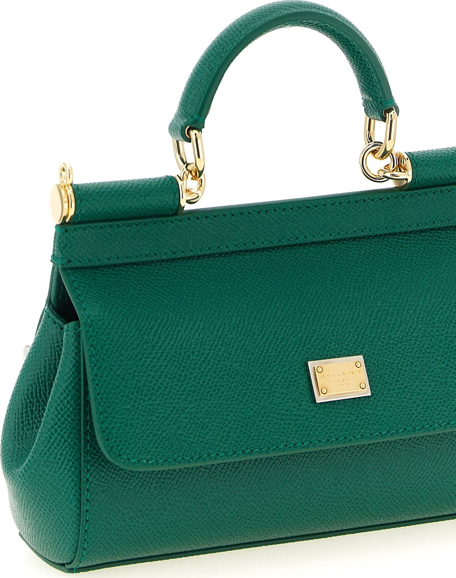 Dolce & Gabbana Bicolor Calfskin Handbag - 3