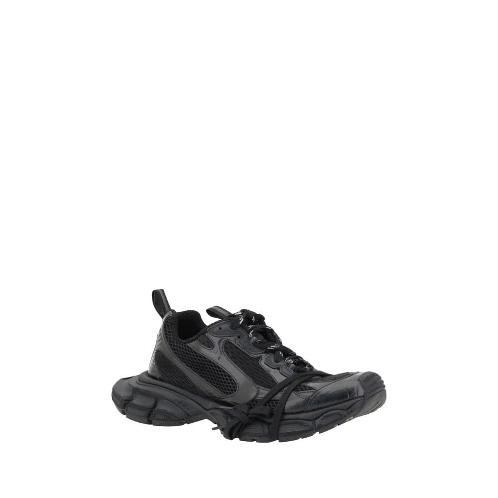 Balenciaga Black Polyethylene Athletic Sneakers - 2