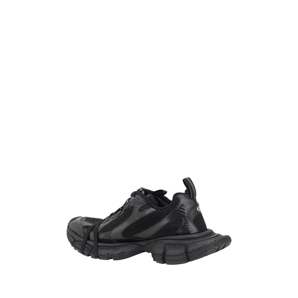 Balenciaga Black Polyethylene Athletic Sneakers - 3