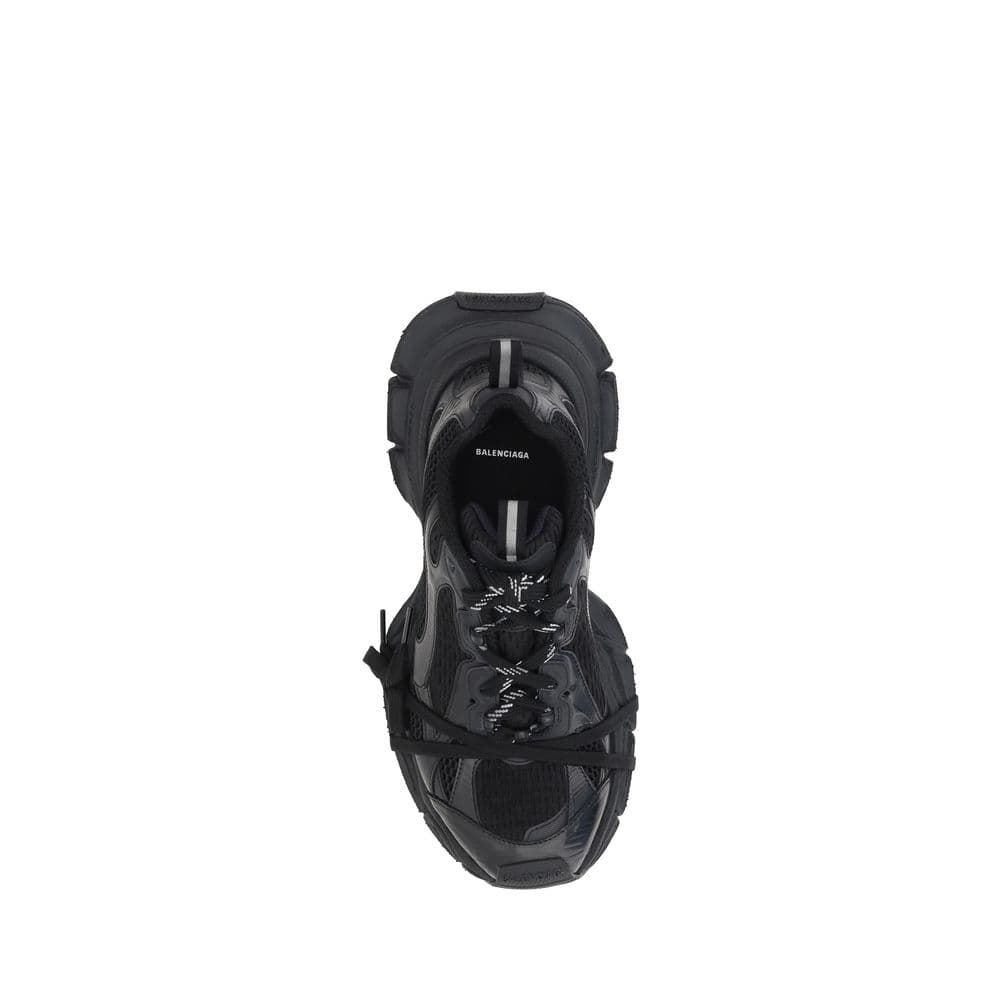 Balenciaga Black Polyethylene Athletic Sneakers - 4