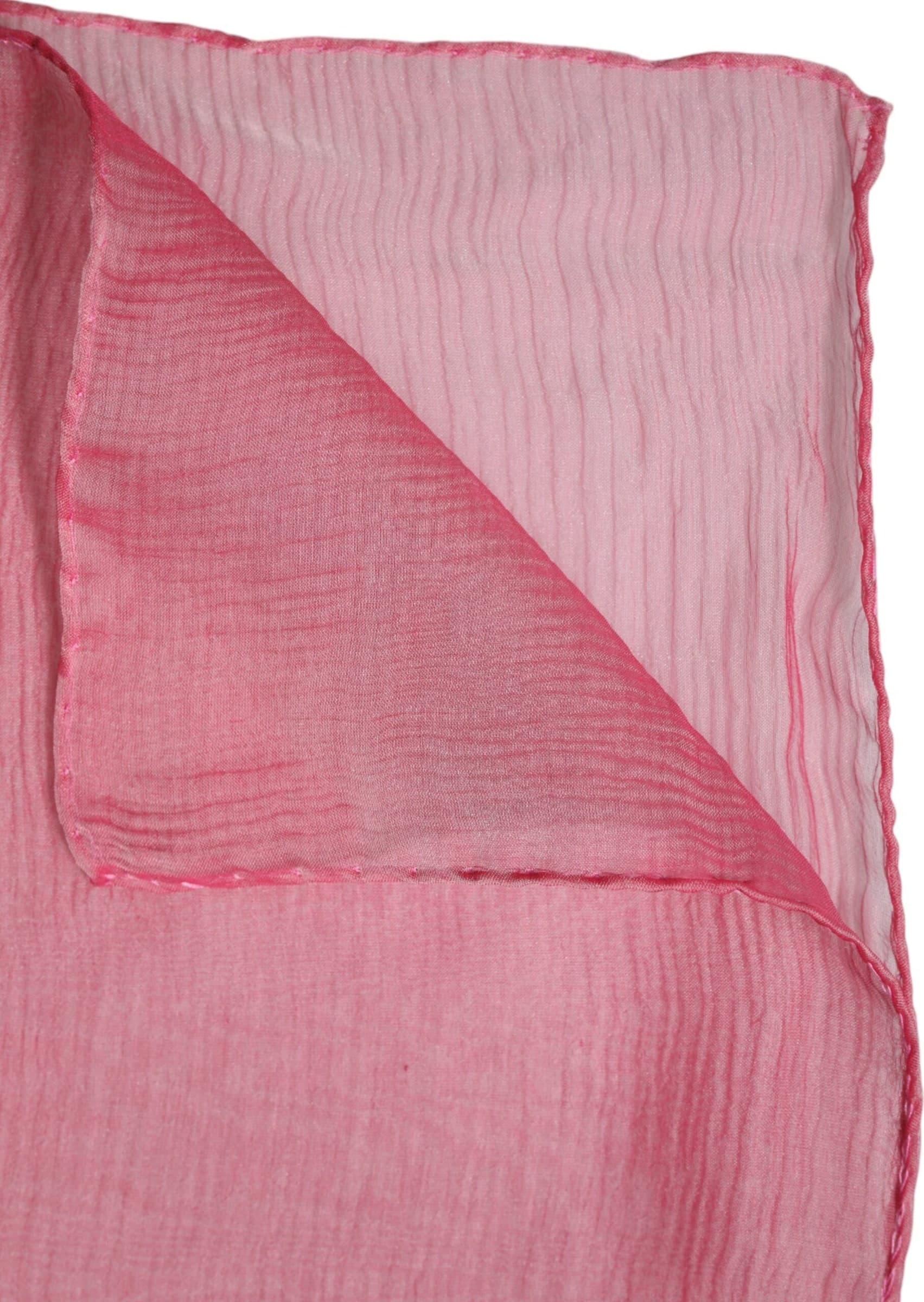 Dolce & Gabbana Pink Silk Rectangle Women Wrap Shawl Scarf - 6