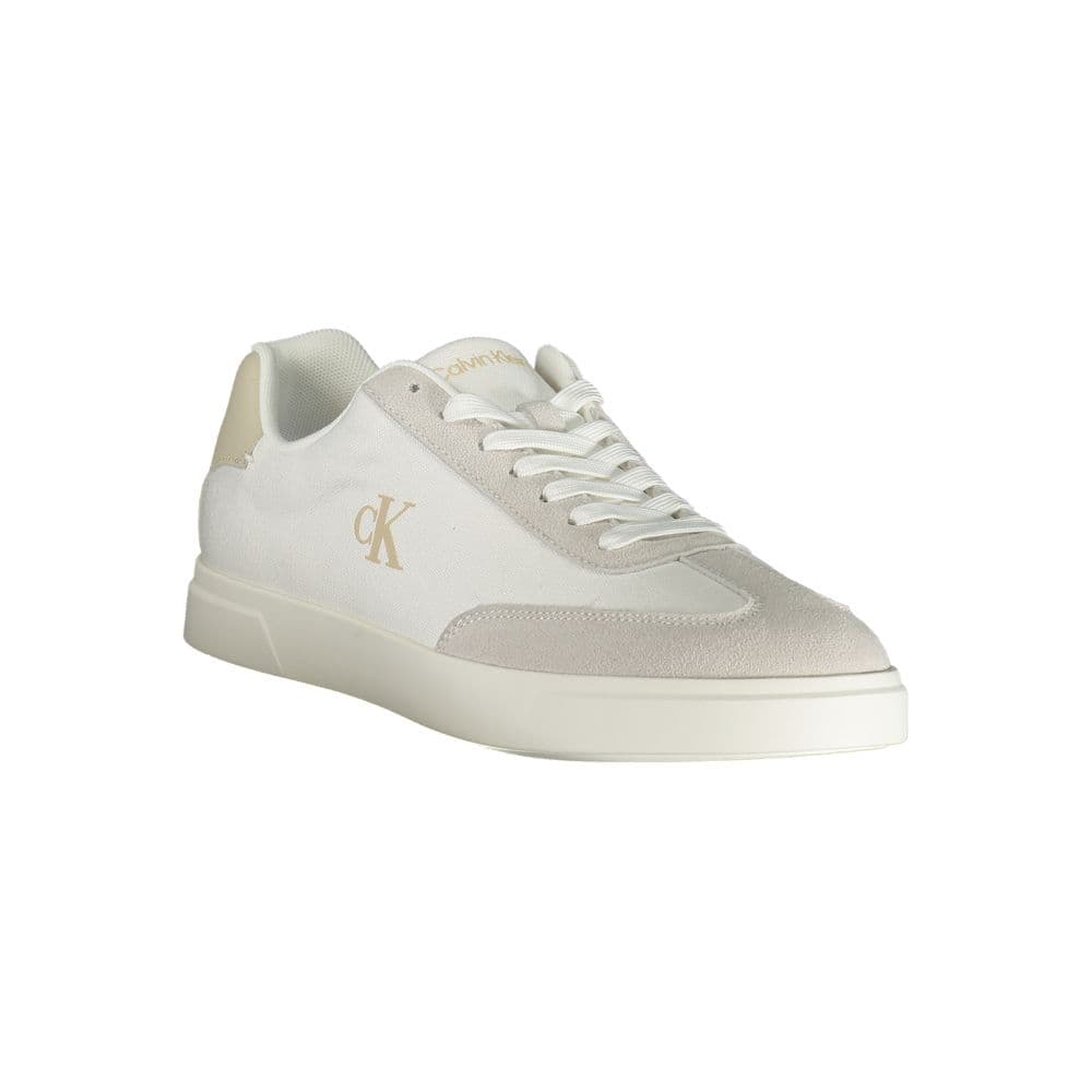 Calvin Klein White Polyurethane Men Sneaker - 2