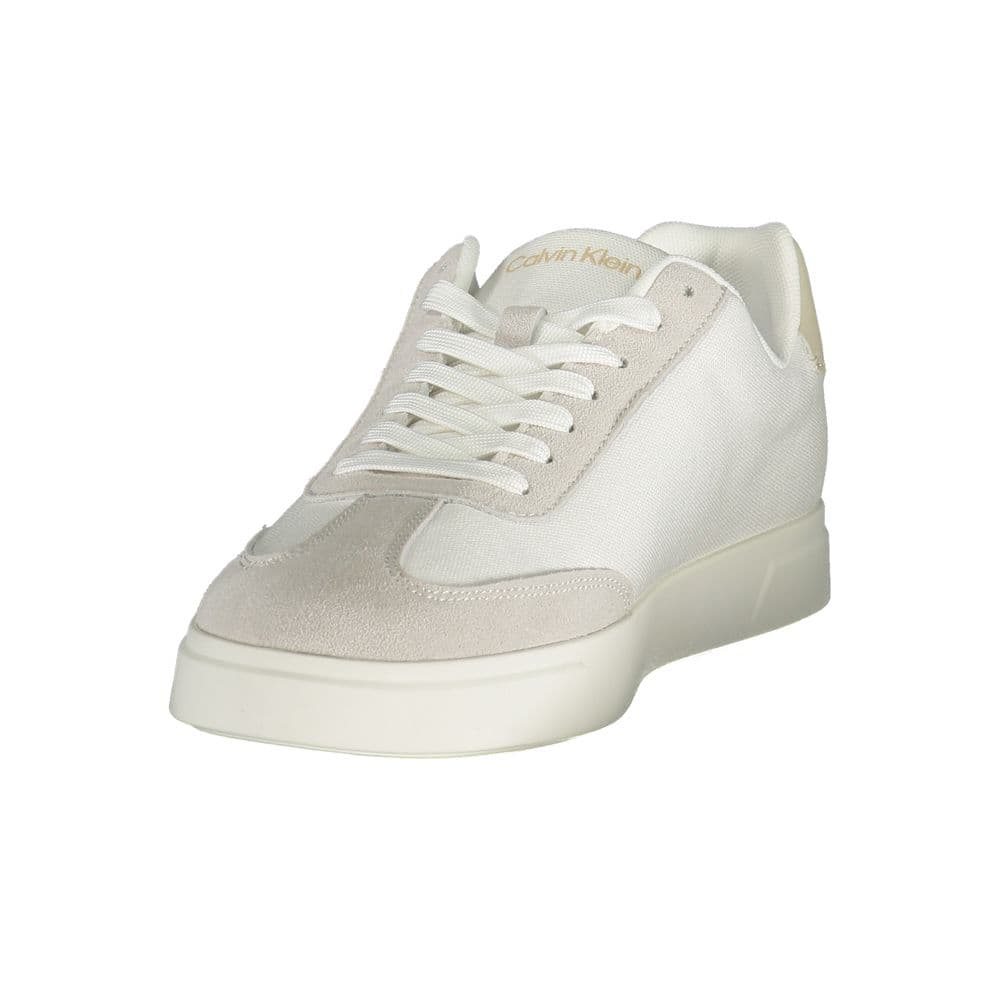 Calvin Klein White Polyurethane Men Sneaker - 3