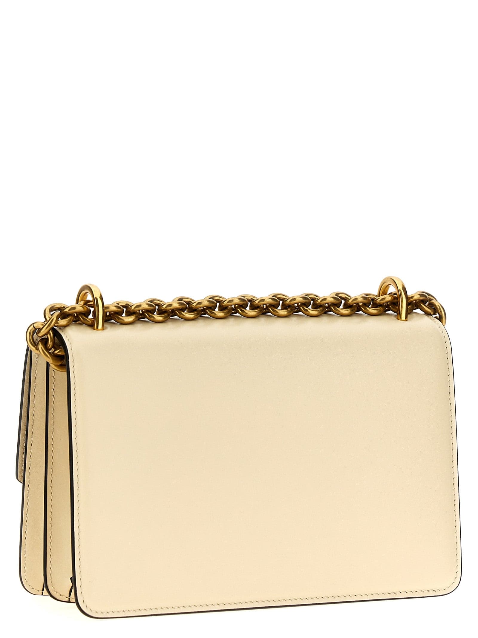Valentino Garavani White Calfskin Shoulder Bag - 2