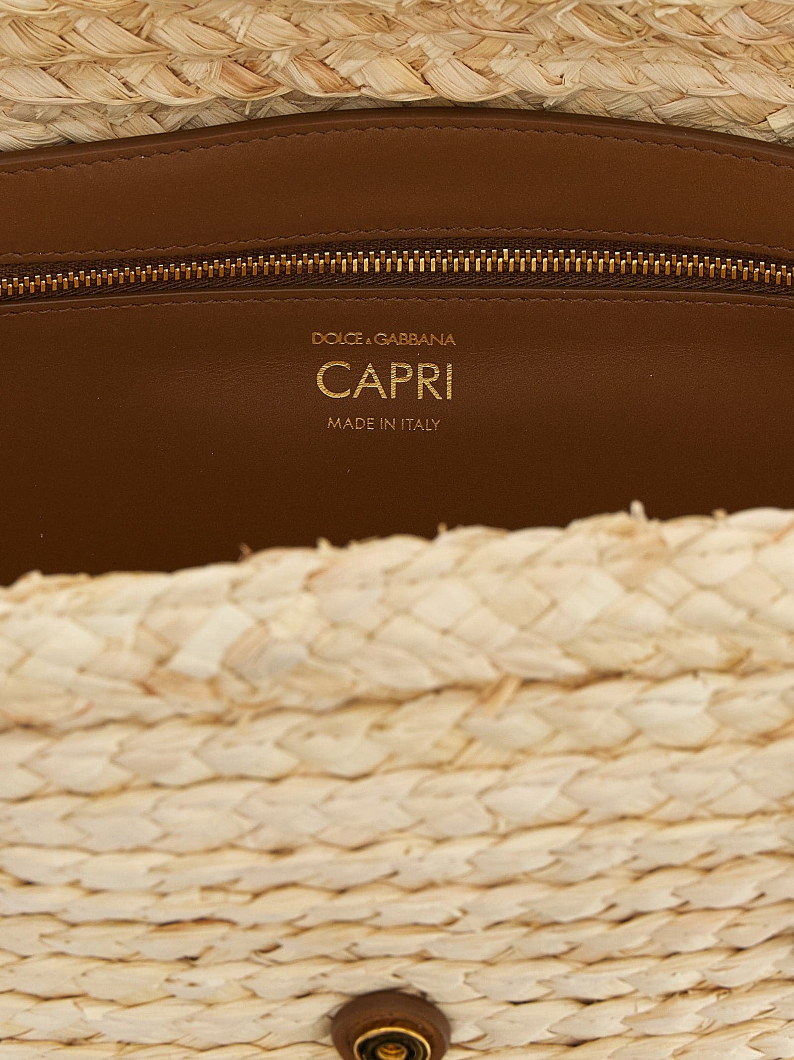 Dolce & Gabbana Beige Cork Shoulder Bag - 4
