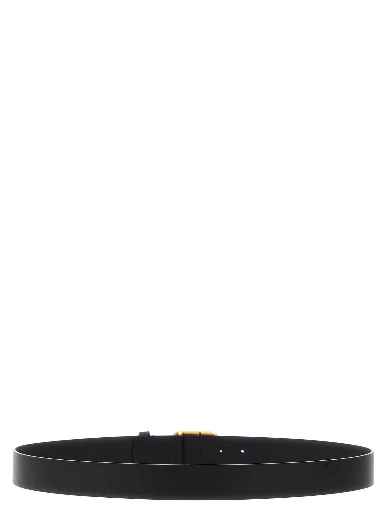 Balenciaga Black Calfskin Regular Belt - 2