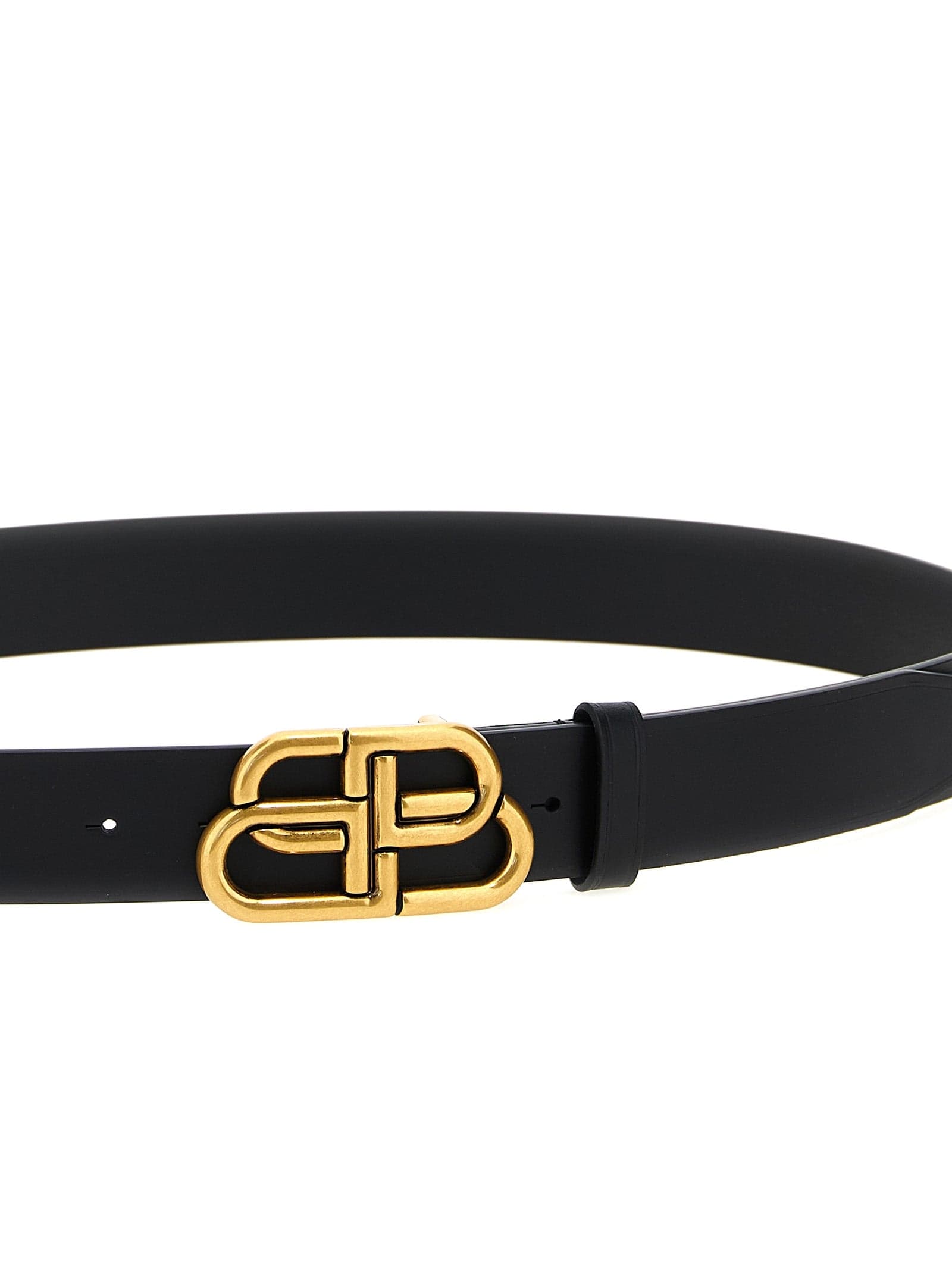 Balenciaga Black Calfskin Regular Belt - 3