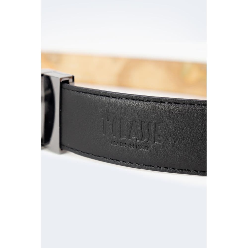 Alviero Martini Prima Classe Black Leather Regular Belt - 3