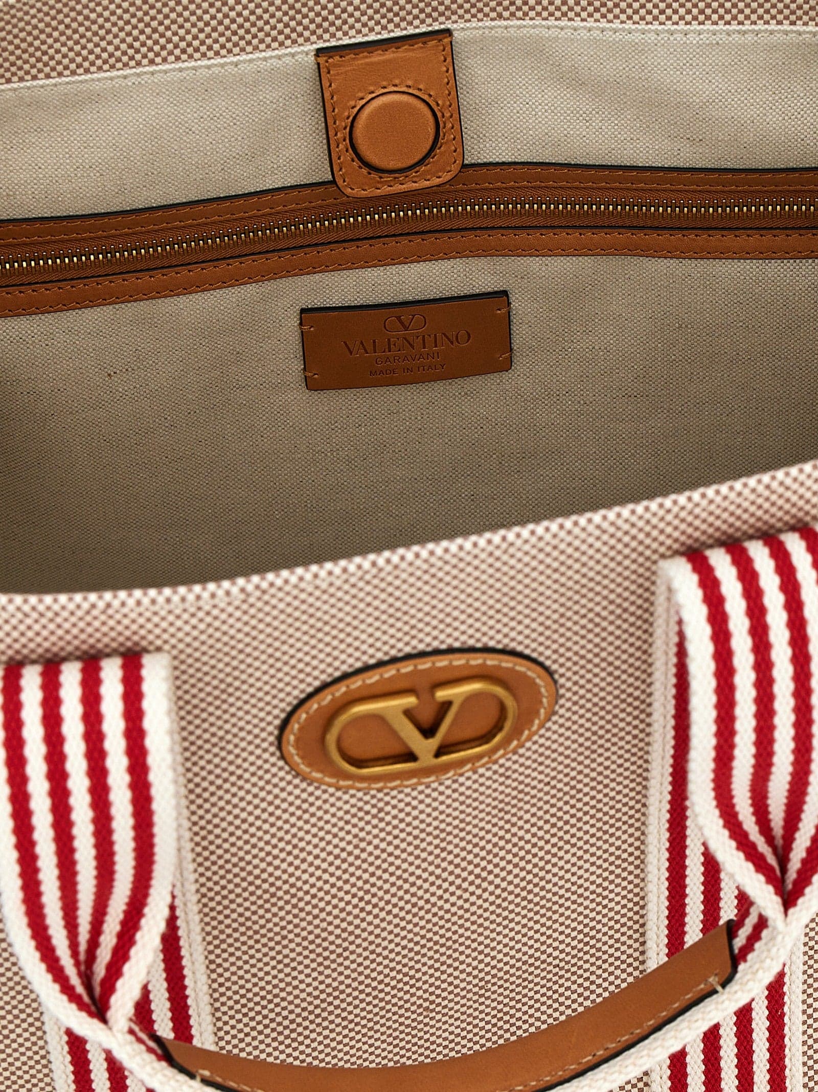 Valentino Garavani Multicolor Cotton Handbag - 4