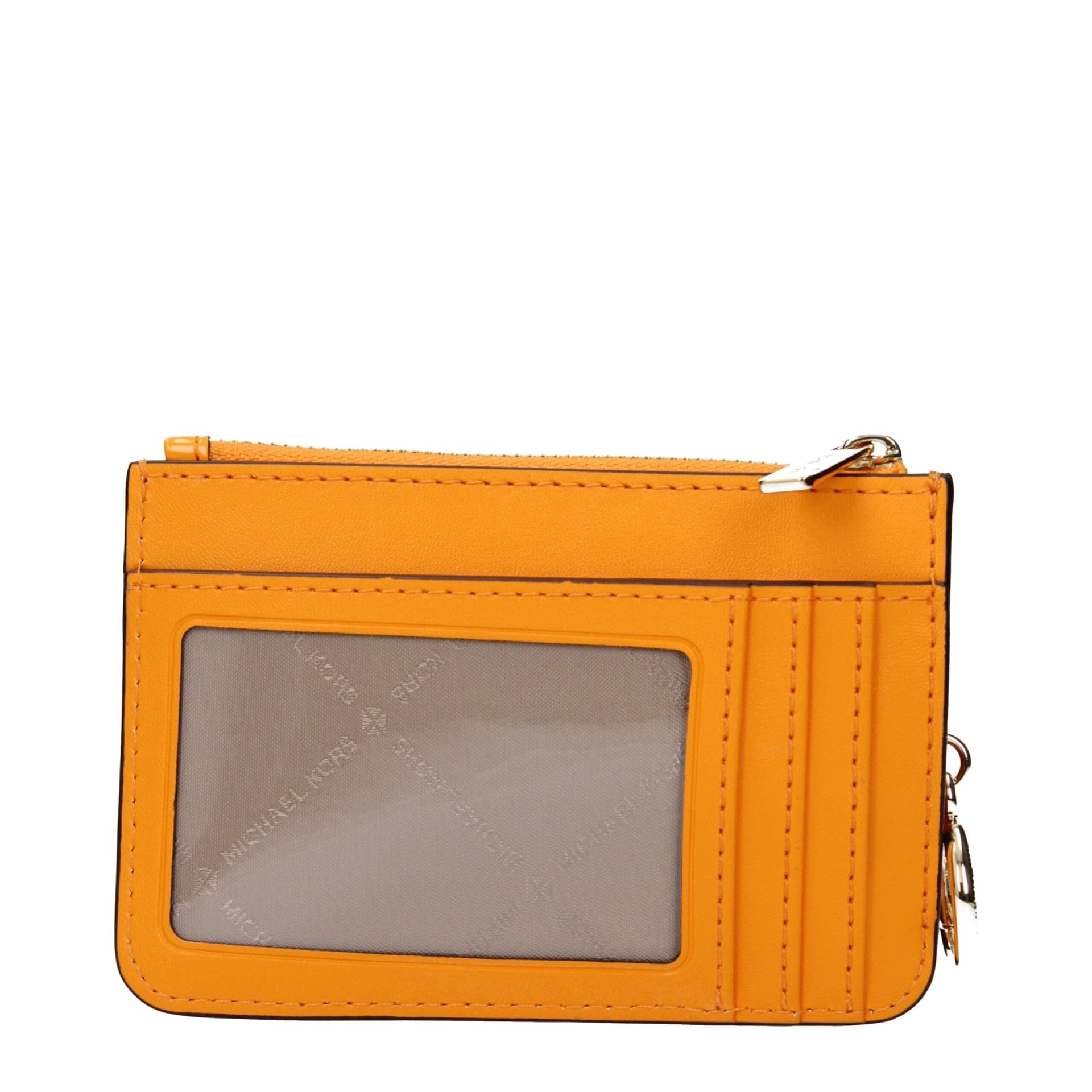 Michael Kors Orange Leather Wallet - 2