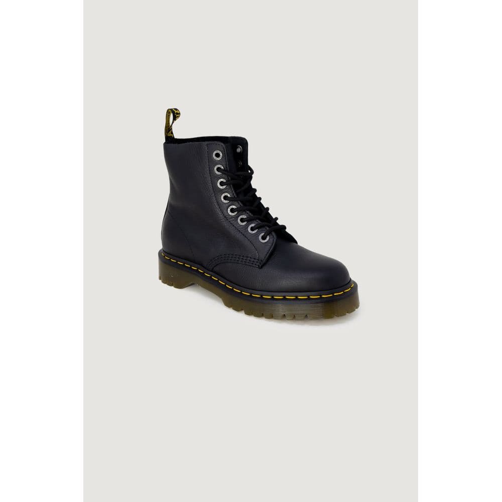 Dr. Martens Black Leather Lace-Up Boots - 3