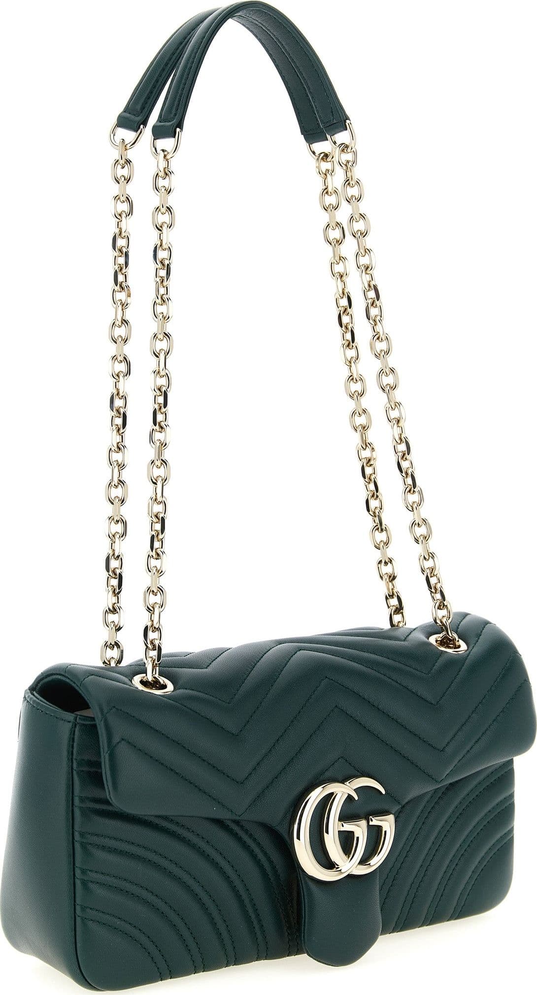 Gucci Bicolor Lamb Leather Shoulder Bag - 3