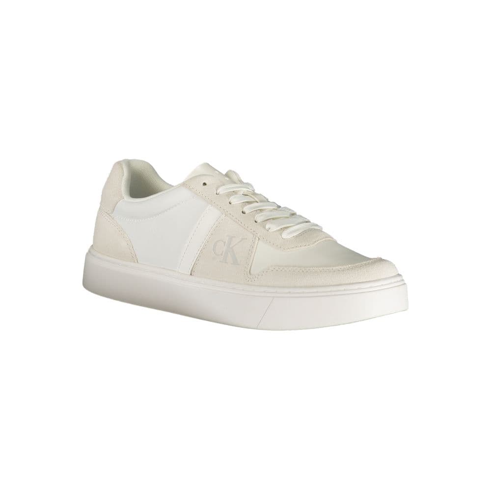 Calvin Klein Bianco Polyester Mens Sneaker - 2