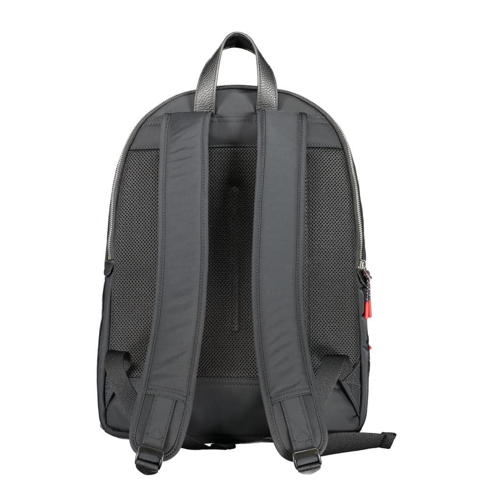 Tommy Hilfiger Black Polyester Men Backpack - 2