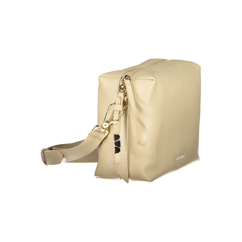 Coccinelle Beige Leather Woman Handbag - 3