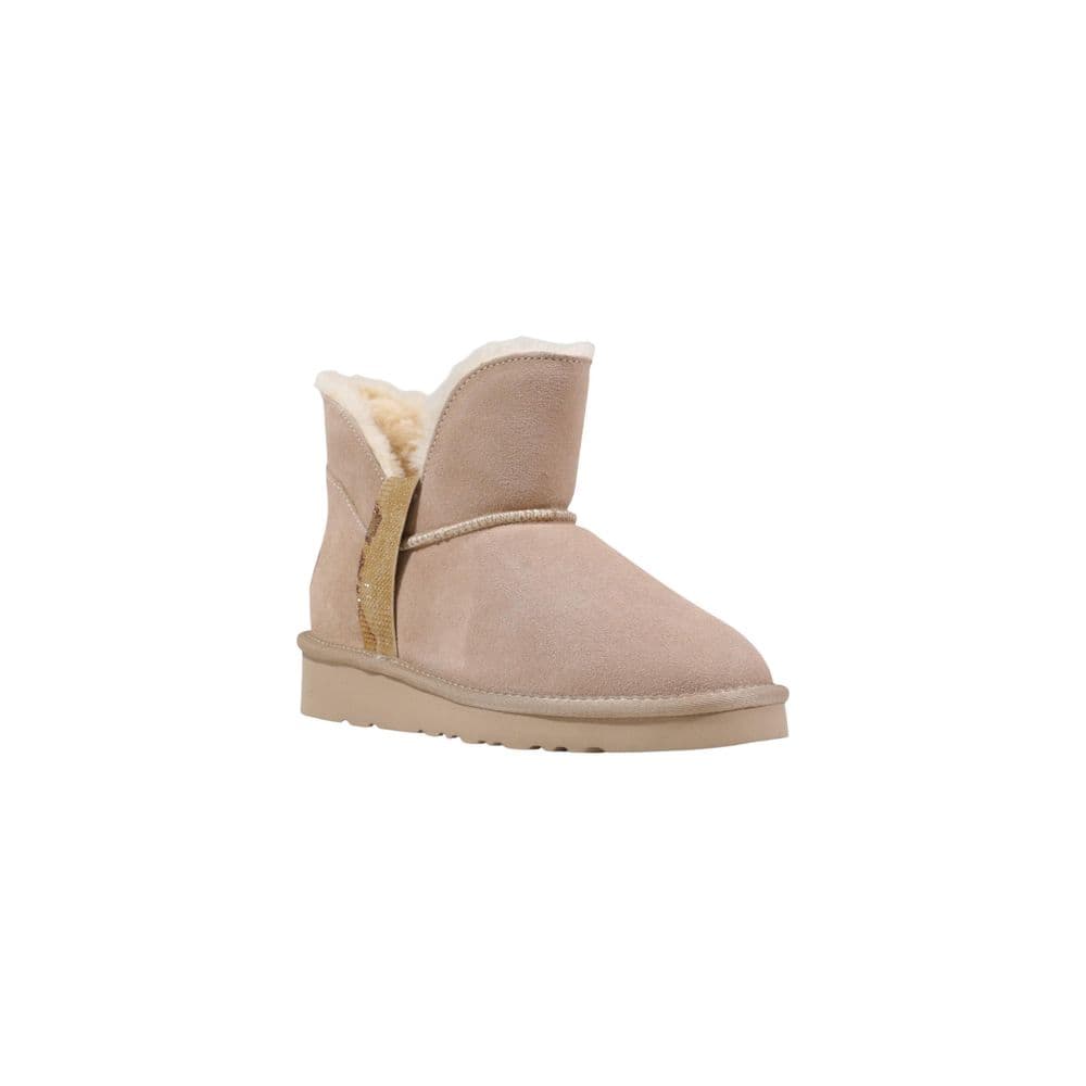 Alviero Martini Prima Classe Beige Leather Ankle Boots - 2
