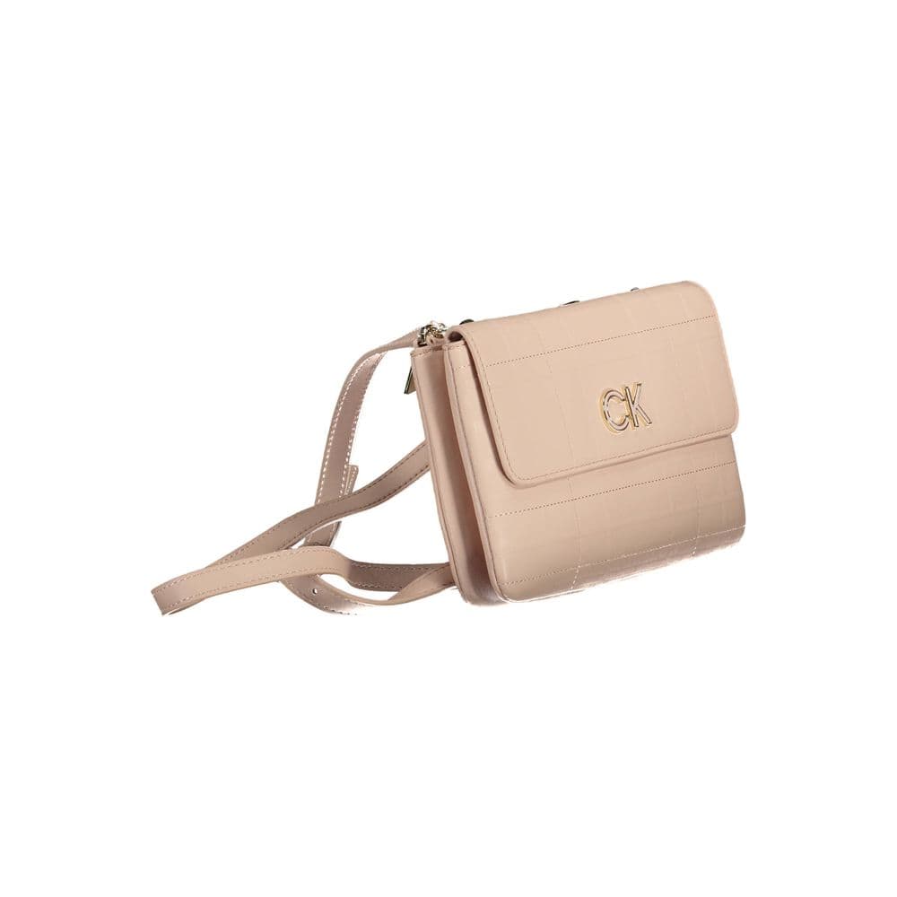 Calvin Klein Rosa Polyurethane Women Handbag - 3
