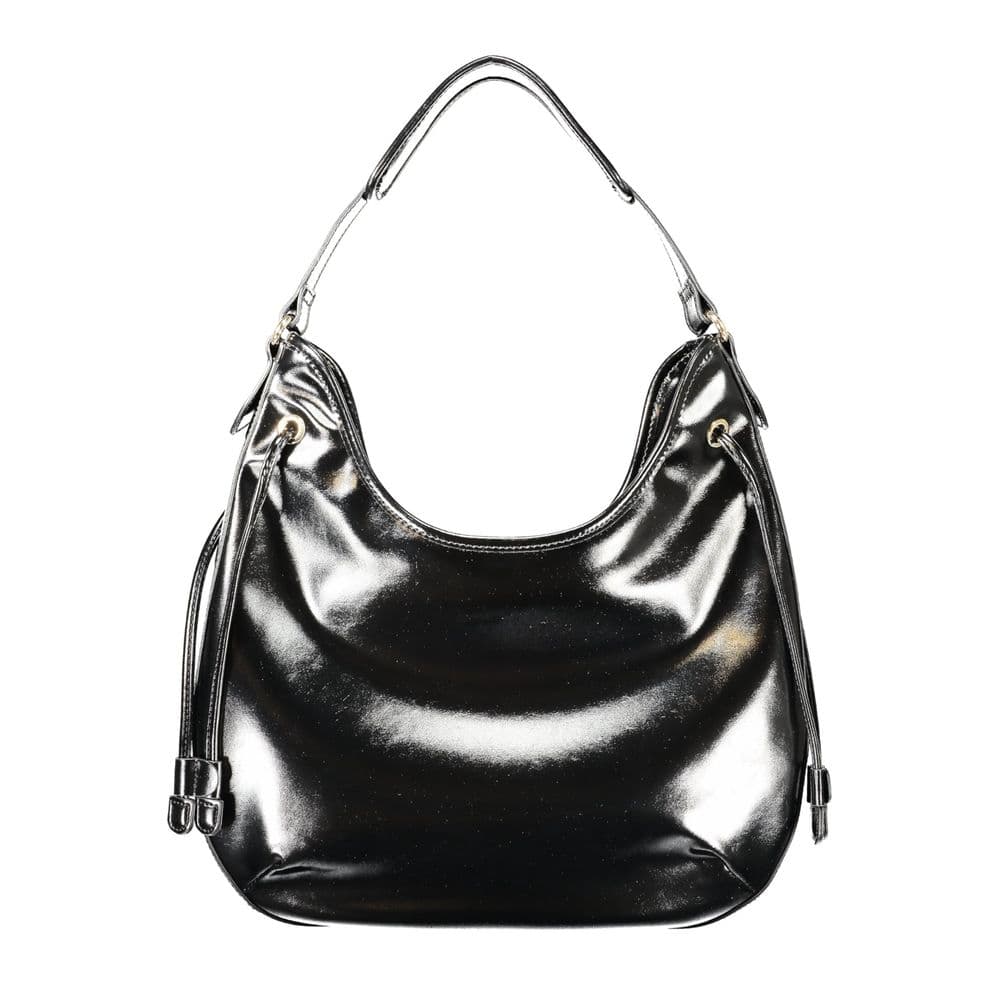 Twinset Black Polyurethane Women Hobo Bag - 2