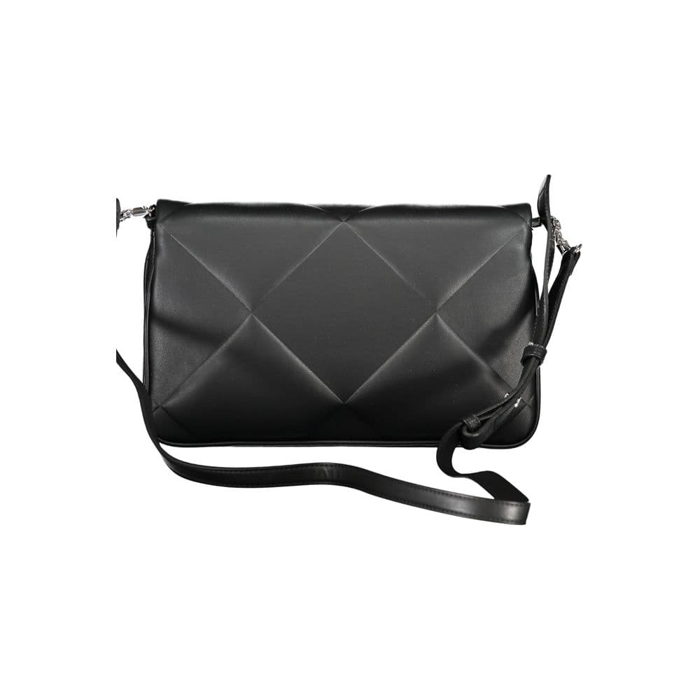 Calvin Klein Black Polyurethane Women Handbag - 2