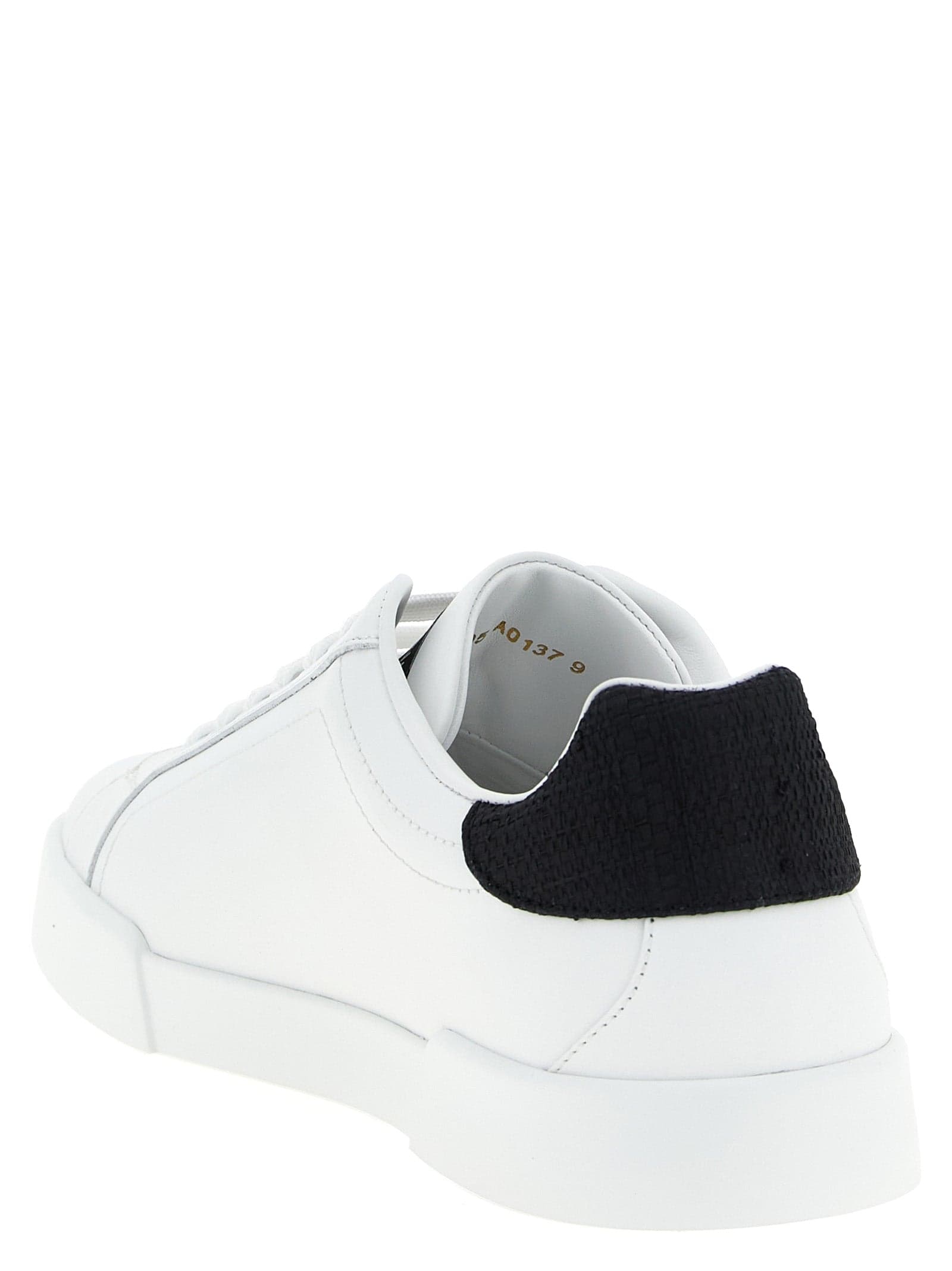 Dolce & Gabbana Bicolor Calfskin Low Top Sneakers - 3