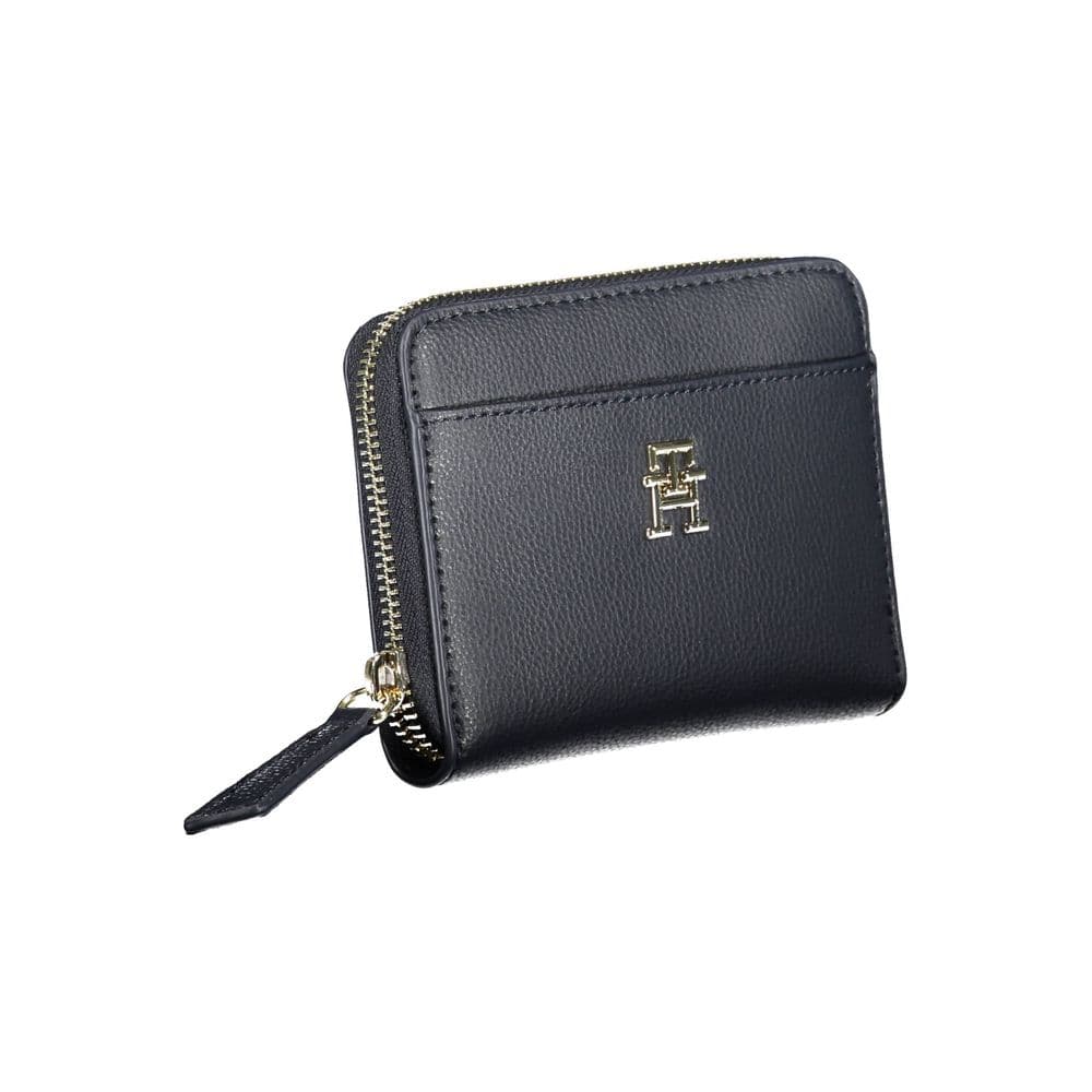 Tommy Hilfiger Blue Polyester Women Wallet - 3