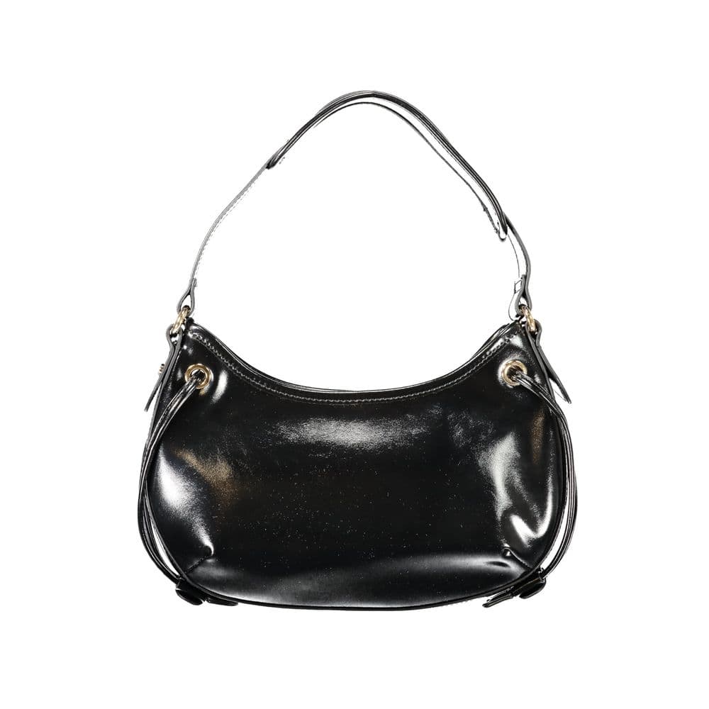 Twinset Black Polyurethane Women Hobo Bag - 2