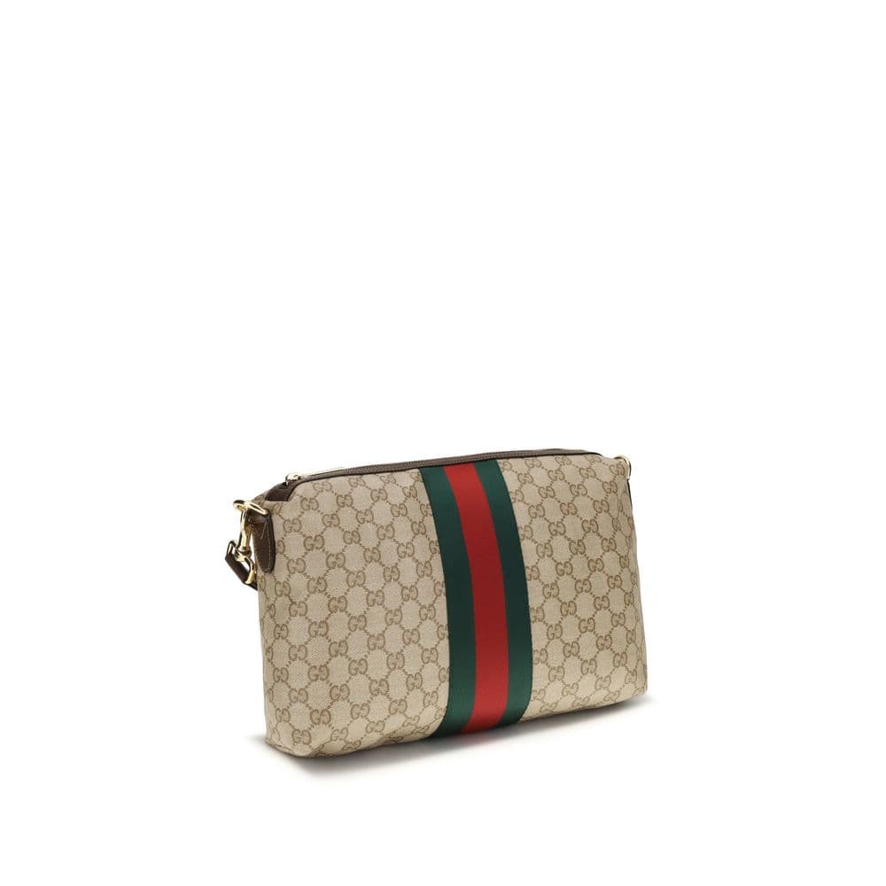 Gucci Beige Cotton Shoulder Bag - 2