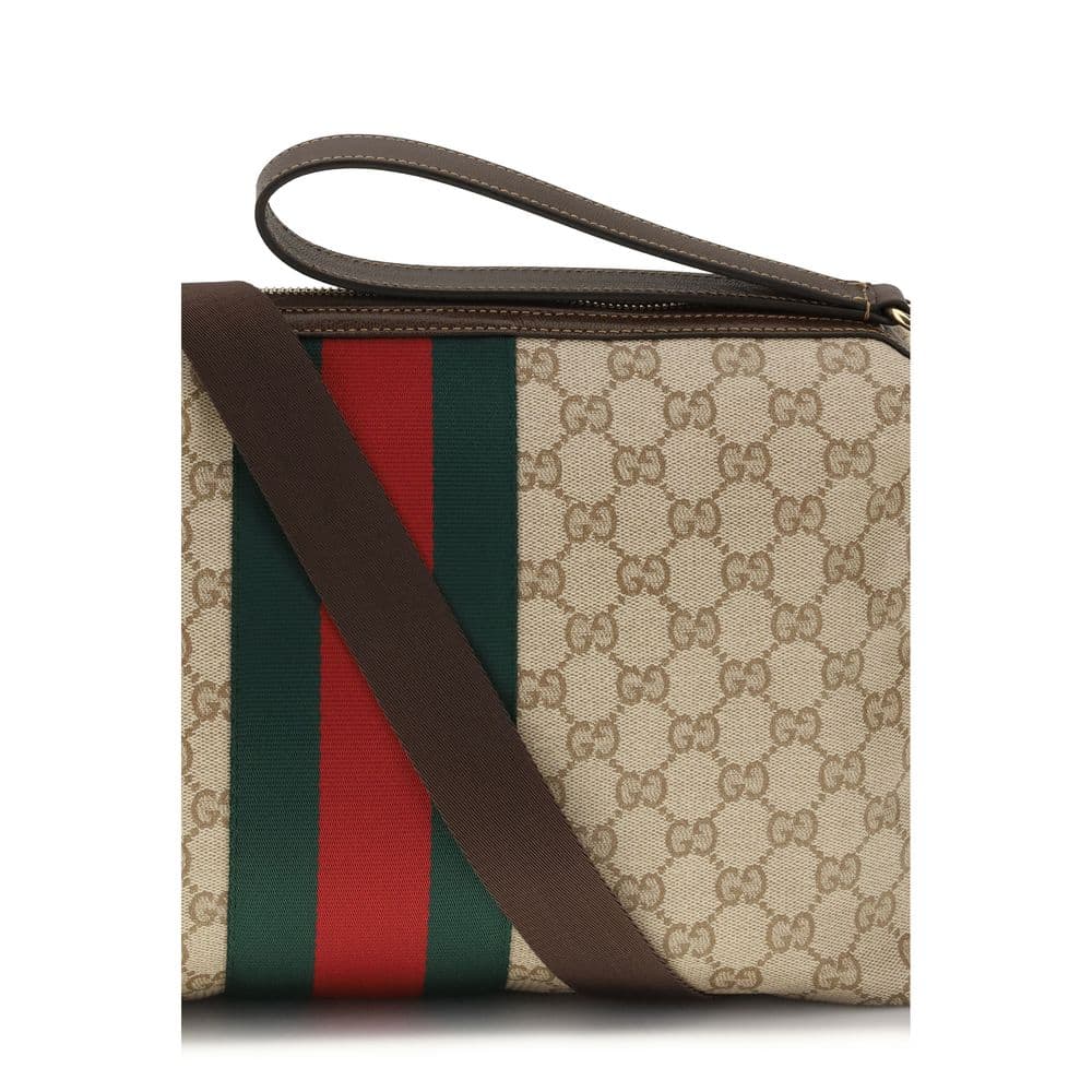 Gucci Beige Cotton Shoulder Bag - 4