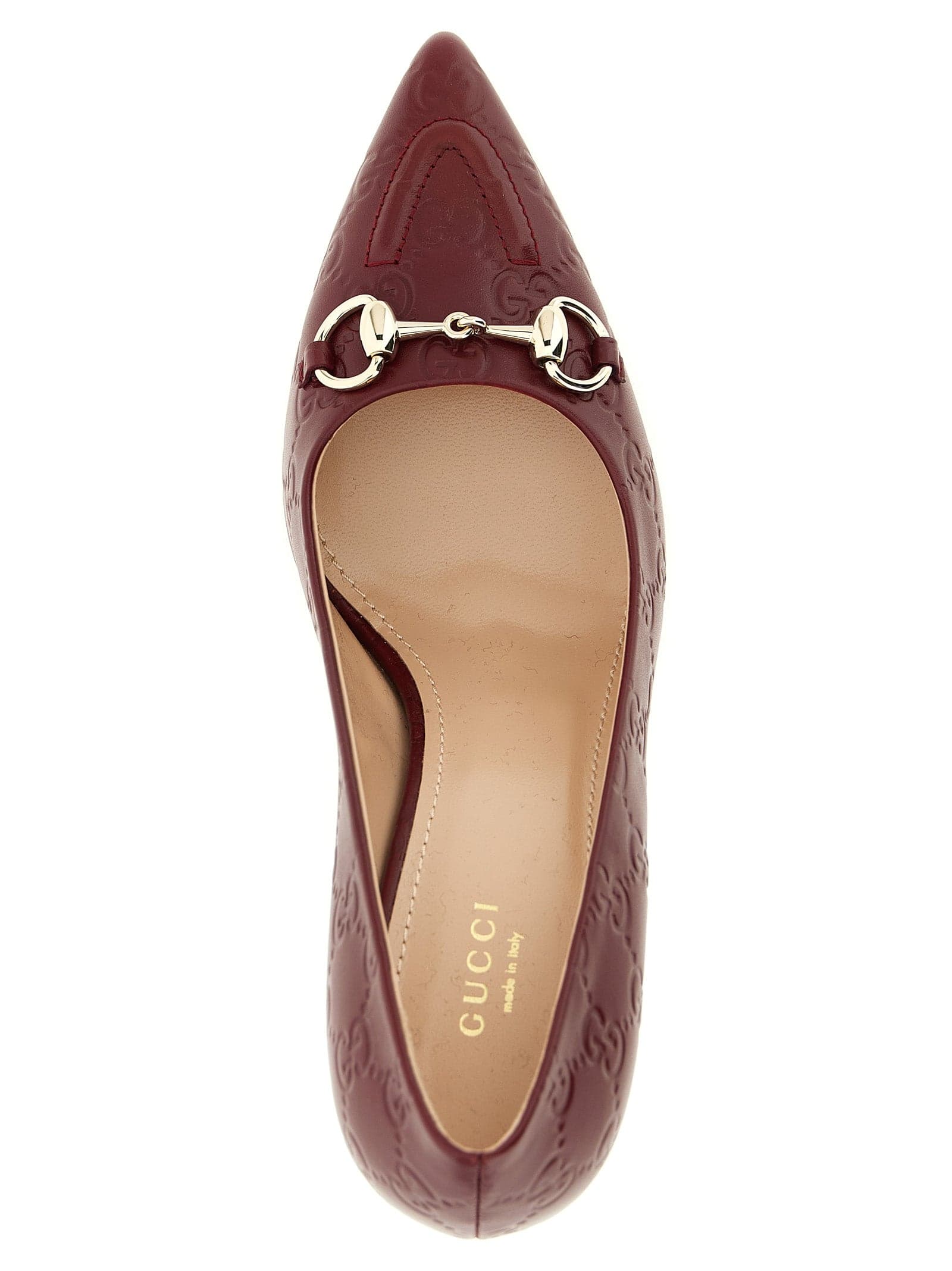 Gucci Multicolor Calfskin High Heel Pumps - 4