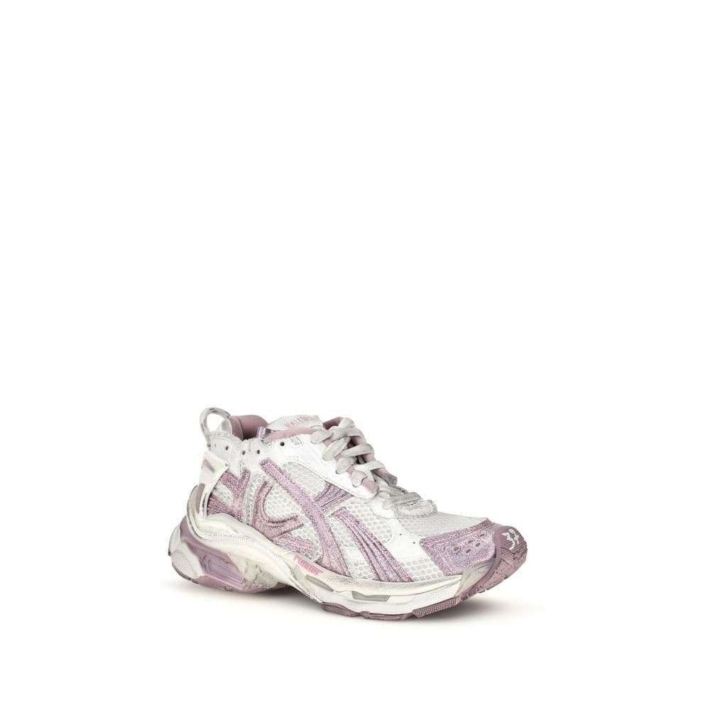 Balenciaga Purple Polyester Athletic Sneakers - 2
