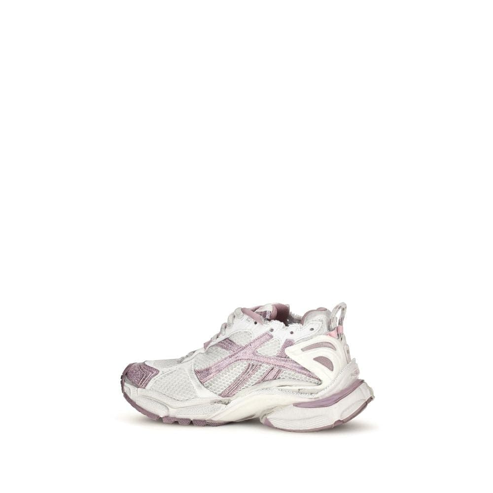 Balenciaga Purple Polyester Athletic Sneakers - 3
