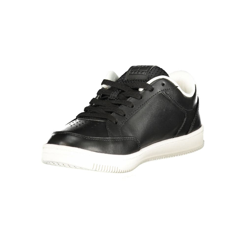 Tommy Hilfiger Black Polyurethane Men Sneaker - 3