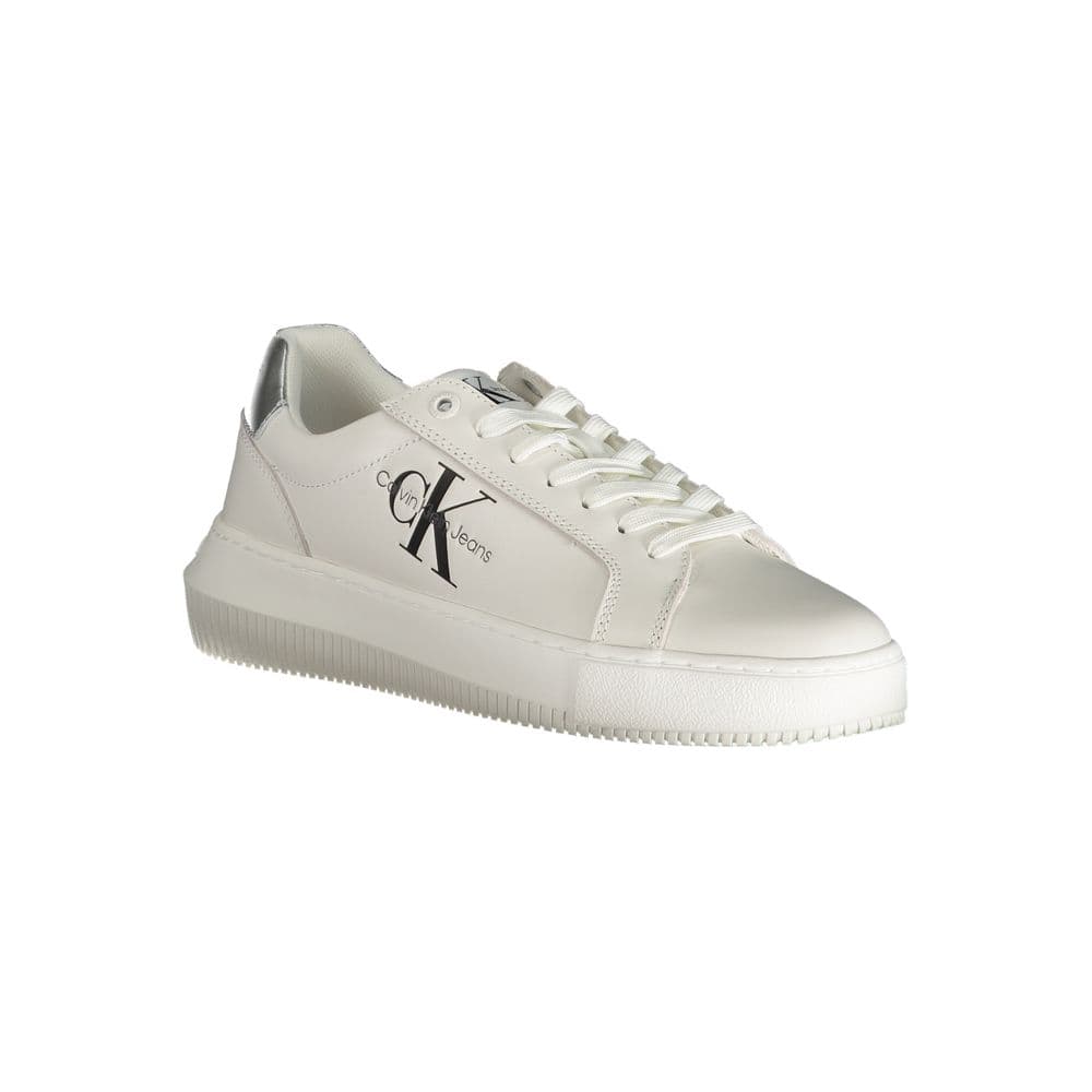 Calvin Klein Bianco Polyurethane Women Sneaker - 2