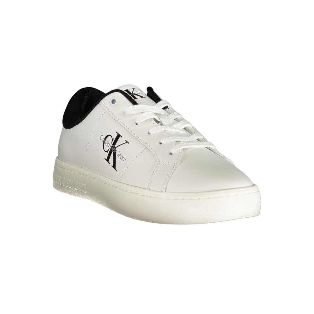 Calvin Klein Bianco Polyurethane Men Sneaker - 2