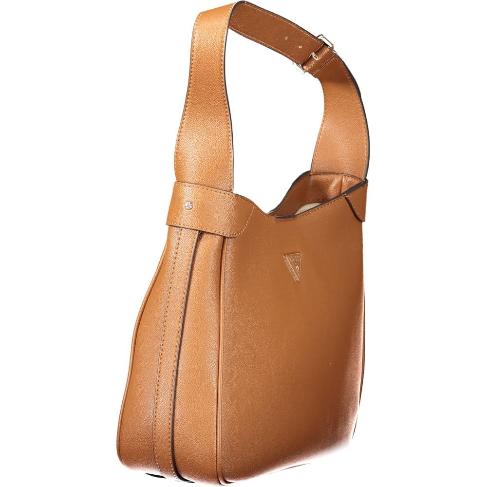 Guess Jeans Marrone Poliuretano Women Handbag - 3